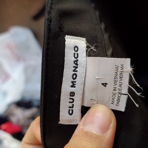 Club Monaco Remi black pants